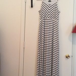 Striped Maxi Dress